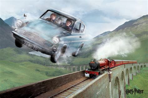 harry potter ron's car|harry potter flying ford car.